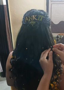 Gold Letter Hair Pins