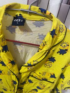 Cute Minions Pajama Set