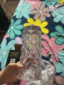 Crystal Rose Diamond LED Table Lamp USB