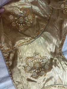 Golden Embellished Blouse