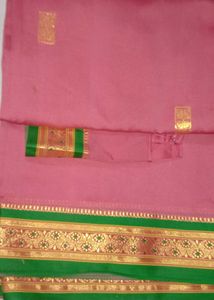 Pink  Silk Saree