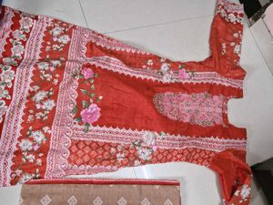 Printed Pakistani 3 Piece Set