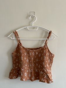 strip cute crop top