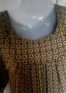 Vintage Patterned Dress