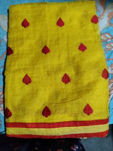 Yellow Saree