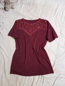 Maroon Tops