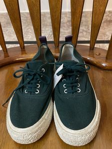 Green Canvas Sneakers