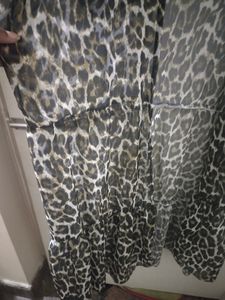 Tiger Shrug With Frill Ruffle