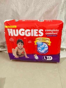Huggies diapers L size