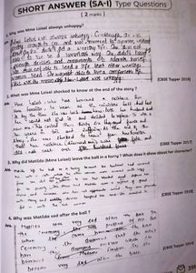 CBSE Class 10th Amazing Question Bank Of English