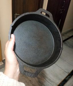 1.8L Cast Iron Cooking Pan INDUS VALLEY