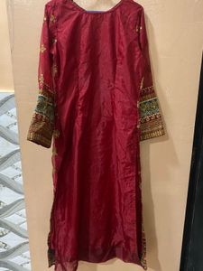 Elegant Embroidered Kurta