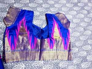 Blue Silk Saree