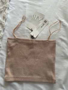 NWT Zara Ribbed Crop Top