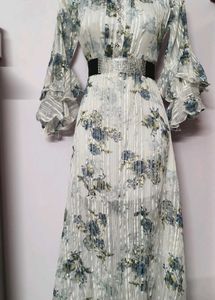 Floral Print Maxi Dress