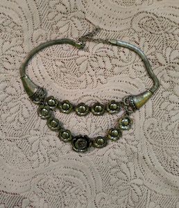 Oxidised Choker Necklace