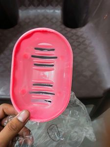 Pink Soap Dish
