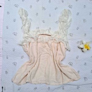 Coquette Printerest Lace Top