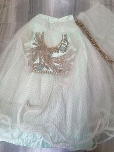 Lehnga Choli With Net Dupatta