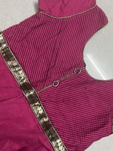 Pink Color Kurti With Lining