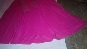 Elegant Pink Ethnic Skirt