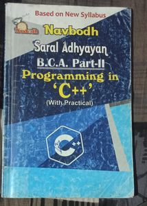 BCA Part II , Programming In ‘C++’