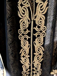 Timeless Obsidian Black Kurta – Minimalist Eleganc