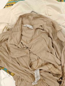 Stylish Beige Jumpsuit