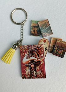 Harry Potter Book Keychains ( Customisation)