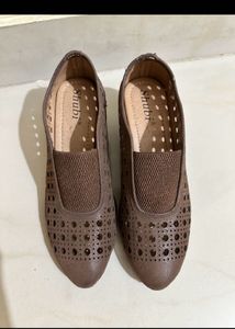 Brown Wedge Shoes