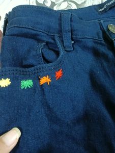 Navy Blue Jeans For Women