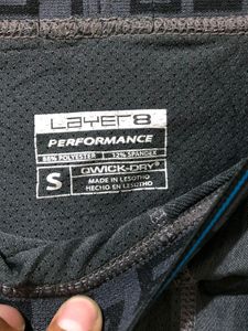 Layer 8 Gray Performance Qwick-Dry Leggings pants