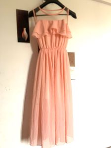 Flowy Ruffle Maxi Dress