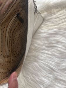 Elegant Silver Evening Clutch