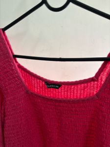 Pink Midi Dress