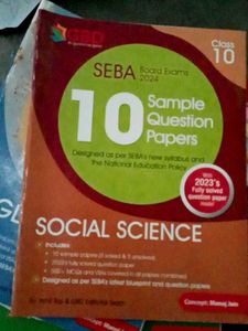 Class 10 SEBA Science Sample Papers