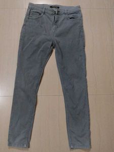 Gray Denim Jeans