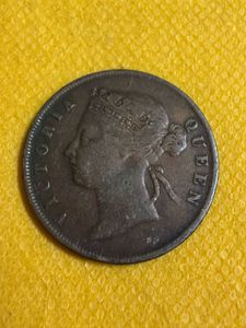 Strait Settlement 1 Cent 1901 Rare