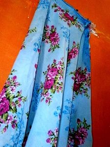 Floral Print Skirt