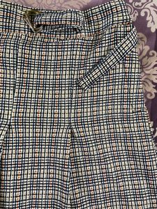 Check Buckle Skort