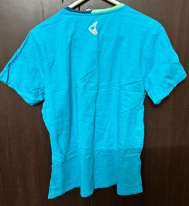 Blue Zelocity Sports Tee At 140/-