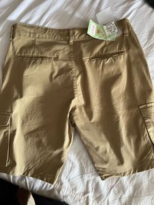 Khaki Cargo Shorts