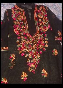 Lakhnavi Work Kurti