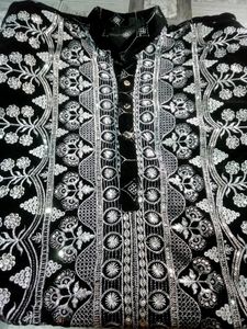 Trendy Velvet Kurta