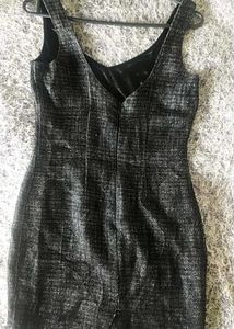 Sparkly Black Bodycon Dress