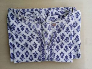 Baroda Prints Pure Cotton Kurti For Summer