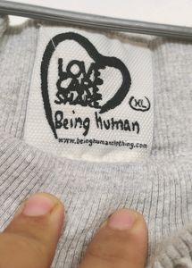 Being Human Men Active Wear Trouser (Grey)