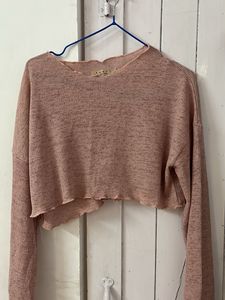 Pink Crop Top