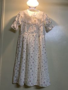Cottagecore Cream Dress