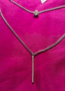 Silver 3 Layered Necklace🤍